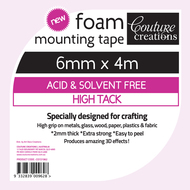 CC-6mm High Tack Foam Mounting Tape
